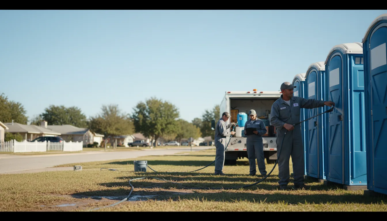 Long-Term Portable Toilet Rental in Watkins, CO near me
